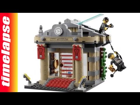 LEGO City! Robbery at museum - Unboxing and timelapse!