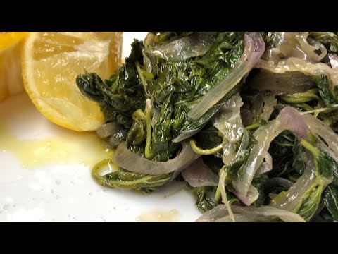 Βλήτα, vlita salad,الملوخية الخضراء، طريقة تحضير الملوخية Greek 🇬🇷food recipe