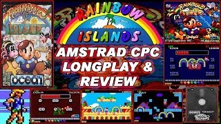 [AMSTRAD CPC] Rainbow Islands - Longplay & Review