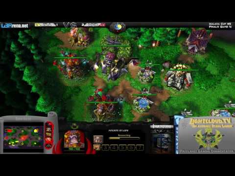 HLA (U) VS WarchiefRich (NE) - WC3 G4 - Kalaxa Cup #5