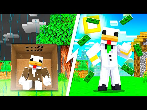 VITA DA POVERO A RICCO SU MINECRAFT