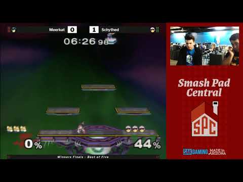 SPC 172 SSBM Winners Finals - Schythed (Captain Falcon) vs Meerkat (Marth)
