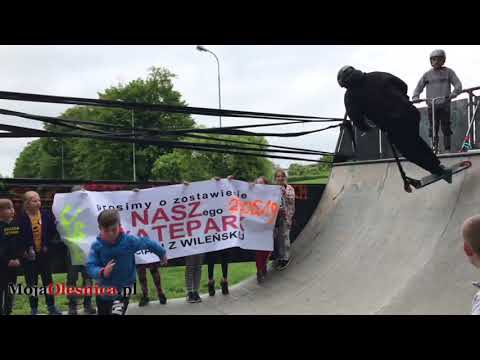 23.05.2019 Oleśnica - rozmowy na temat rampy przy ul. Wileńskiej