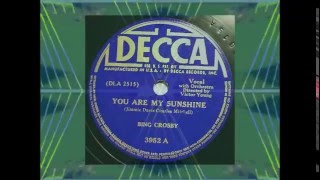 Bing Crosby ‎– You Are My Sunshine (1941)