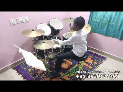 Helpless | Trinity Drum Kit Grade 4 | Drum Zone Online Student | Joshua