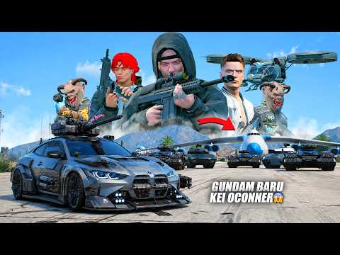 KEI OCONNER'S MISSION WITH HIS NEW GUNDAM ATTACKING THE ENEMY'S STRONGEST FORCES - GTA 5 ROLEPLAY