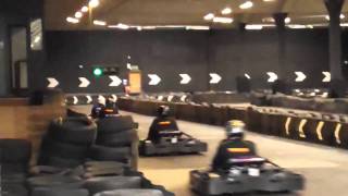 preview picture of video 'grand final of go-karting at letchworth indoor track 2010'