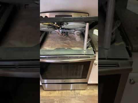 GE Smooth-top Range/Stove Hot Surface Light STUCK ON troubleshooting.