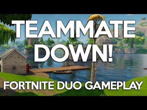 Teammate Down!! Fortnite Duo Gameplay - Ninja and Dr. Lupo