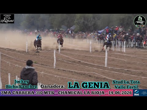LA GENIA (San Juan) Hipodromo El Quebrachal Chamical La Rioja  -  14-06-2026