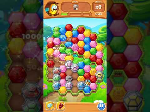 Bee Brilliant Blast Level 63 3 stars