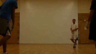 Haumin and Leslie vs. Jaideep and Fred First Uploaded Small Ball Game.avi