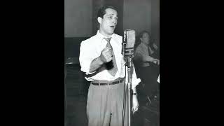PERRY COMO - YOU ALONE (Solo Tu) (Single Release) &#39;53