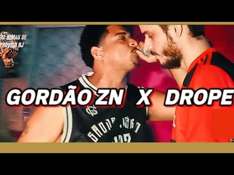 (FREESTYLE PEGOU 🔥) GORDÃO ZN  X  DROPE / QUEM MANDOU MELHOR NAS PUNCHLINE DA BATALHA ??