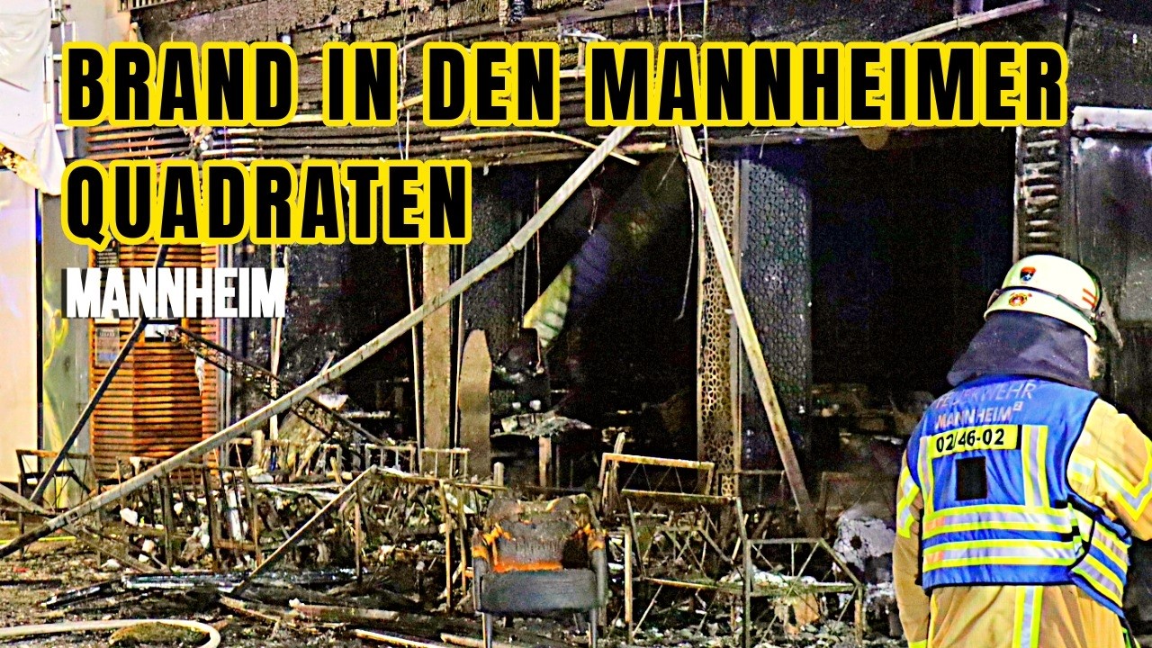 Flammen-Drama in Mannheim! Zeugen sehen Verdächtige fliehen