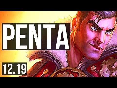JAYCE vs FIORA (TOP) | Penta, Godlike, 300+ games | KR Master | 12.19