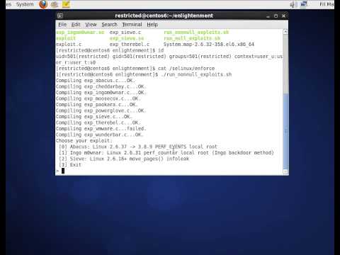 RHEL 6.4 2.6.32 x64 PERF_EVENT local root exploit with full SELinux disabling from user_u