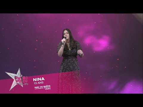 Nina 13 ans - Swiss Voice Tour 2022, Parc du Rhône Collombey