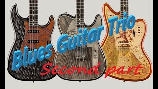 F.J.F. Song for Pablo Live || Blues Guitar Trio || Frankie J. featuring _ Alx. Ricci and Joe Galullo
