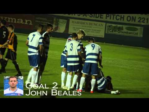 Margate FC v Folkestone Invicta (FA Cup) - 16th September 2014