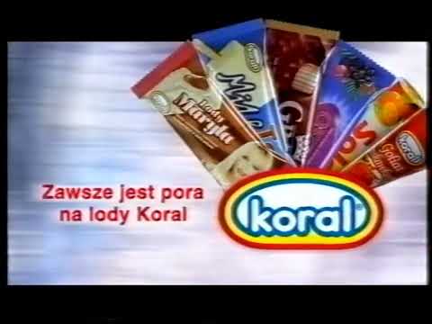 Reklama lodów Koral z udziałem Maryli Rodowicz i Daniela Olbrychskiego.