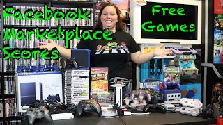 Video Game Pick Ups! Facebook Marketplace Scores and Free Games!