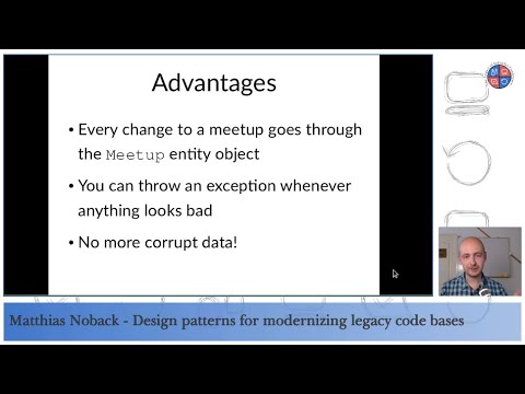 "Design patterns for modernizing legacy code bases" by Matthias Noback (@matthiasnoback)