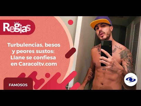 Llane se llevó un gran susto al experimentar una turbulencia junto a Reik- Caracol TV