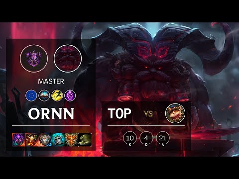 Ornn Top vs Teemo - EUW Master Patch 10.15