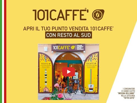Resto al Sud! Apri il tuo 101CAFFE' in Franchising con Resto al Sud (Finanza Agevolata)