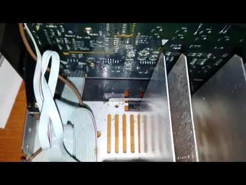 Pioneer SX 203 Before and after cleaning