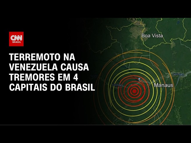 Terremoto na Venezuela: Pelo menos quatro capitais brasileiras registram tremores | BASTIDORES CNN