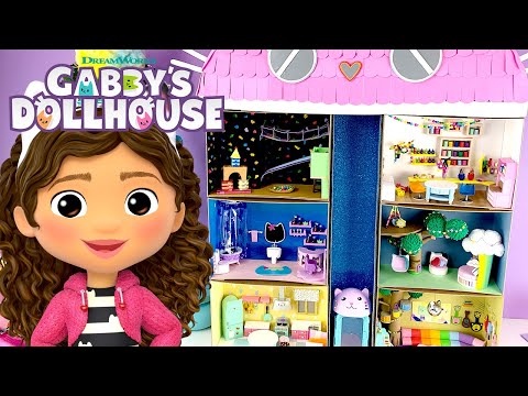 Crafting a Mini Gabby's Dollhouse! | GABBY'S DOLLHOUSE