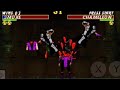 Play As Human Smoke Ultimate Mortal Kombat Trilogy All Cheats