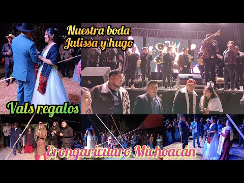 Nuestra boda de Julissa y hugo en Erongaricuaro Michoacán fin de la boda