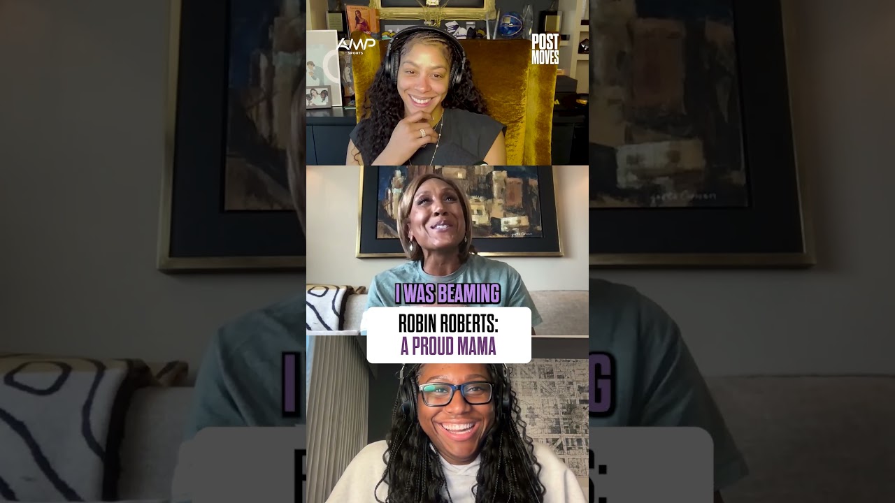 Robin Roberts was giving proud mama energy watching SC and Iowa in the Final Four 🙌  @macys