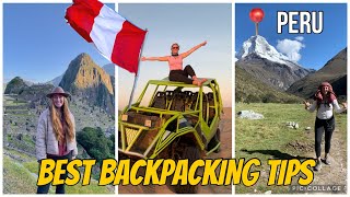 PERU 🇵🇪 TOP BACKPACKING TIPS (Hostels, Hikes, Budget!)