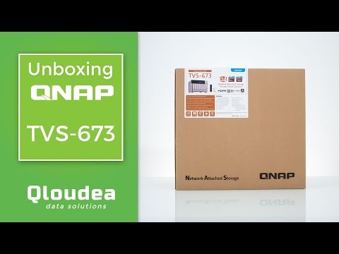 Unboxing QNAP TVS-673