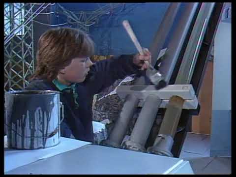 15 år gamle  lokalhistorikerBjørn Iversen på Rjukan i 1989