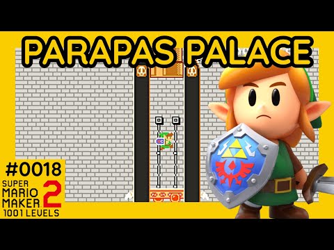 Zelda II - Parapas Palace Level | Super Mario Maker 2 | 1001 Levels #0018