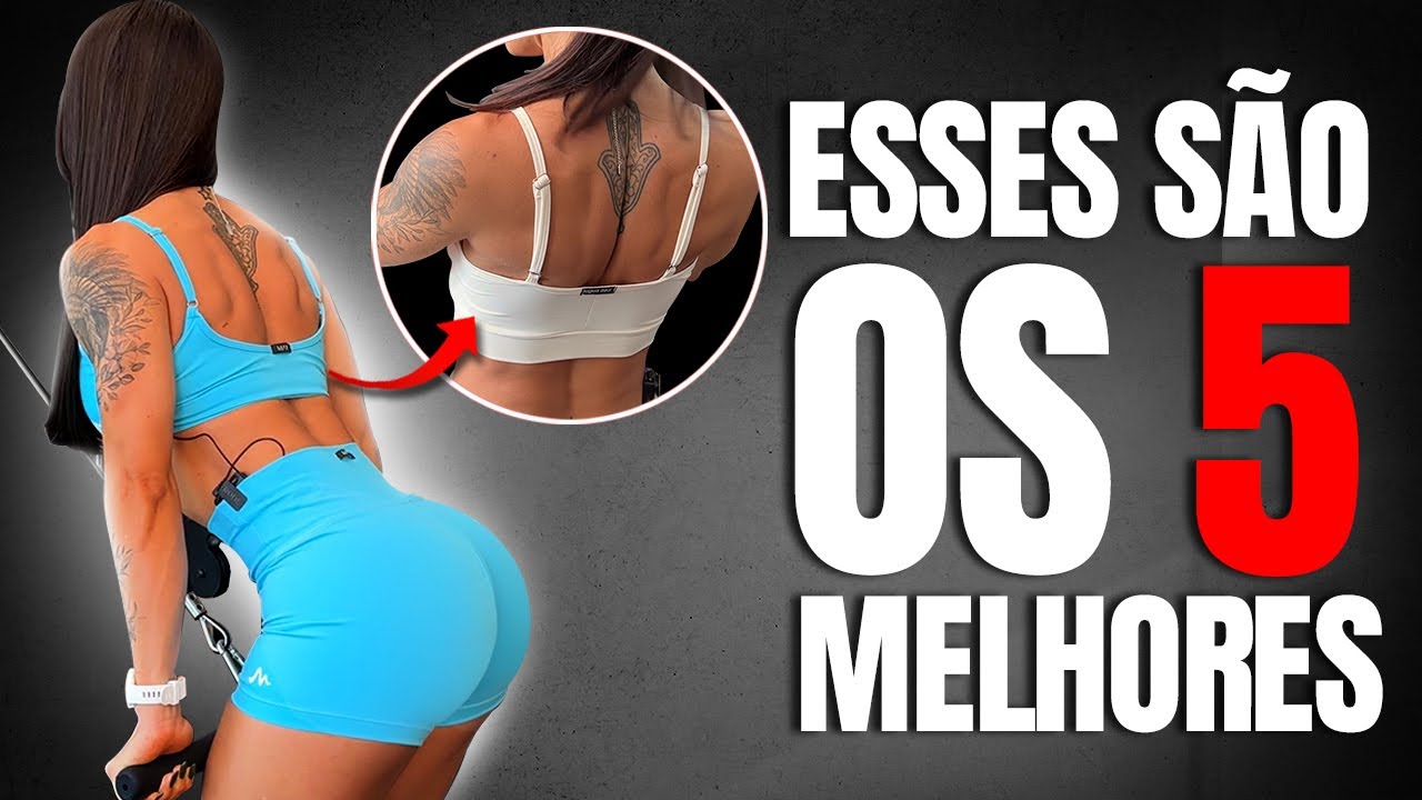 Os 5 melhores exercícios de costas que existem