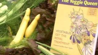 The Veggie Queen at the Market