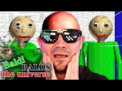 Baldi chce ZGOLIĆ WSZYSTKICH NA ŁYSO! 🏫🔪 Baldi Balds The Universe