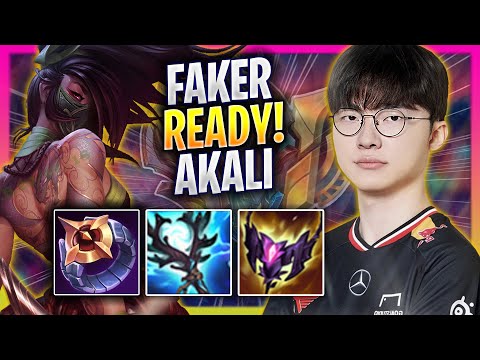 FAKER IS READY TO PLAY AKALI! - T1 Faker Plays Akali MID vs Zoe! | Season 2025