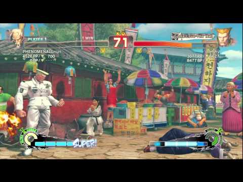 PHENOMENALLnuri(Gen) VS Domihy(Guile)