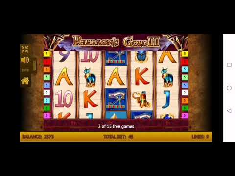 105 Free spins в Pharaons Gold 3 по 45р