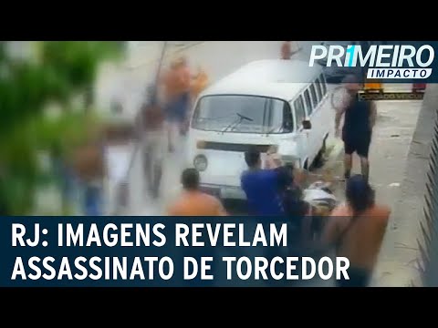 Imagens revelam assassinato de torcedor antes de Flamengo x Vasco | Primeiro Impacto (13/03/23)