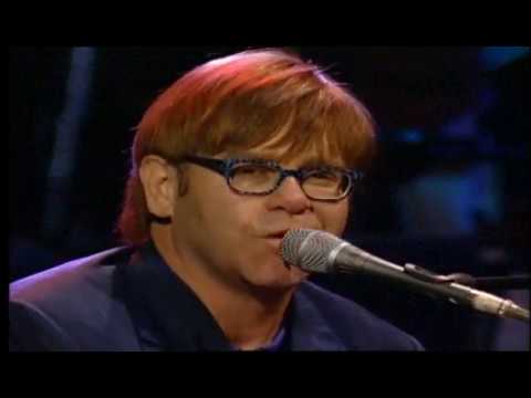 Elton John - Music for Montserrat - "Your Song" "Live like Horses"