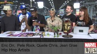 Eric Orr, Pete Rock, Quelle Chris, and Jean Grae Show Off Their Comic Book Knowledge at NYCC 2014