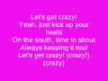 Miley Cyrus Let's Get Crazy Lyrics 